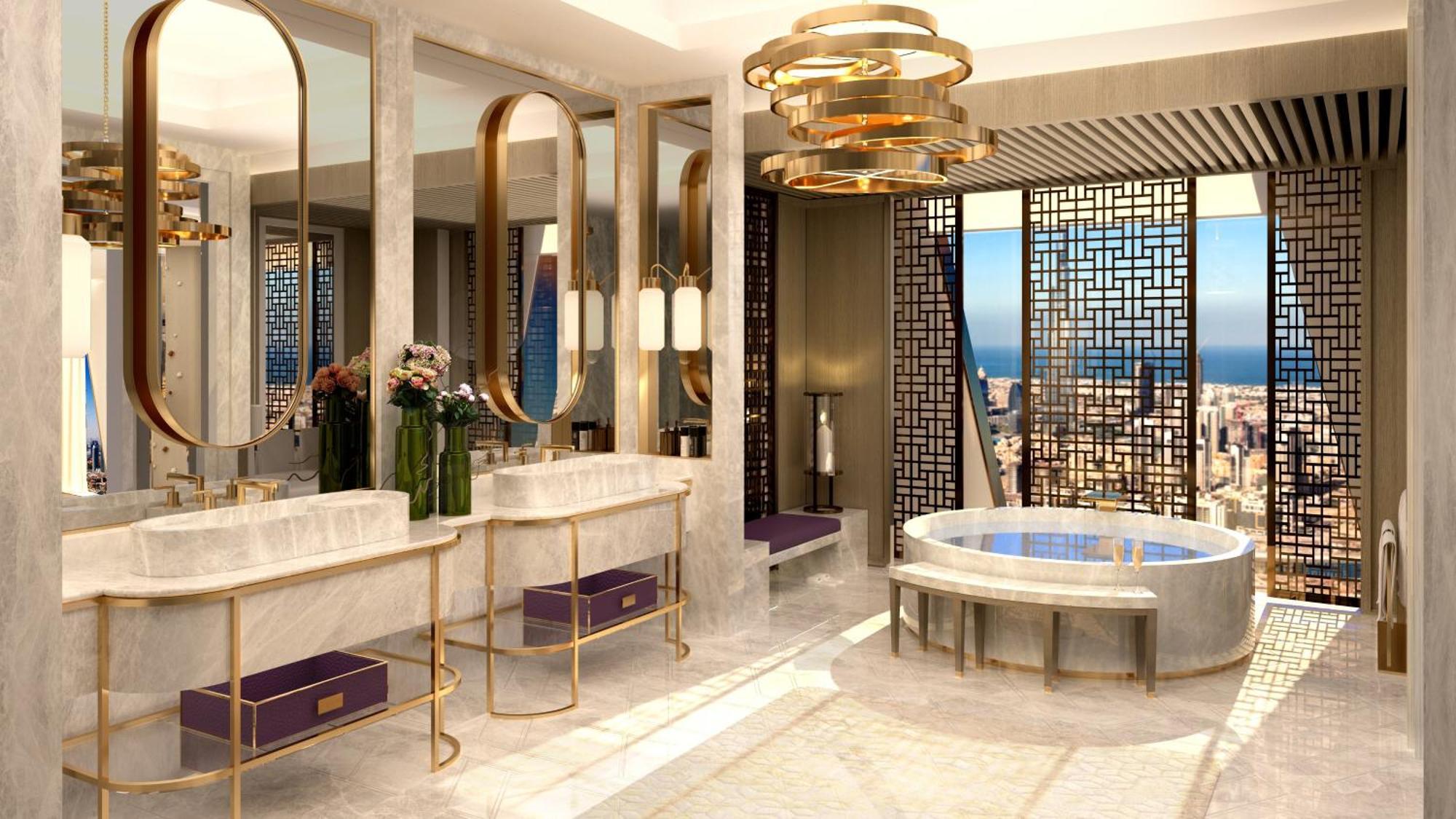 فندق Mandarin Oriental Downtown, دبي المظهر الخارجي الصورة