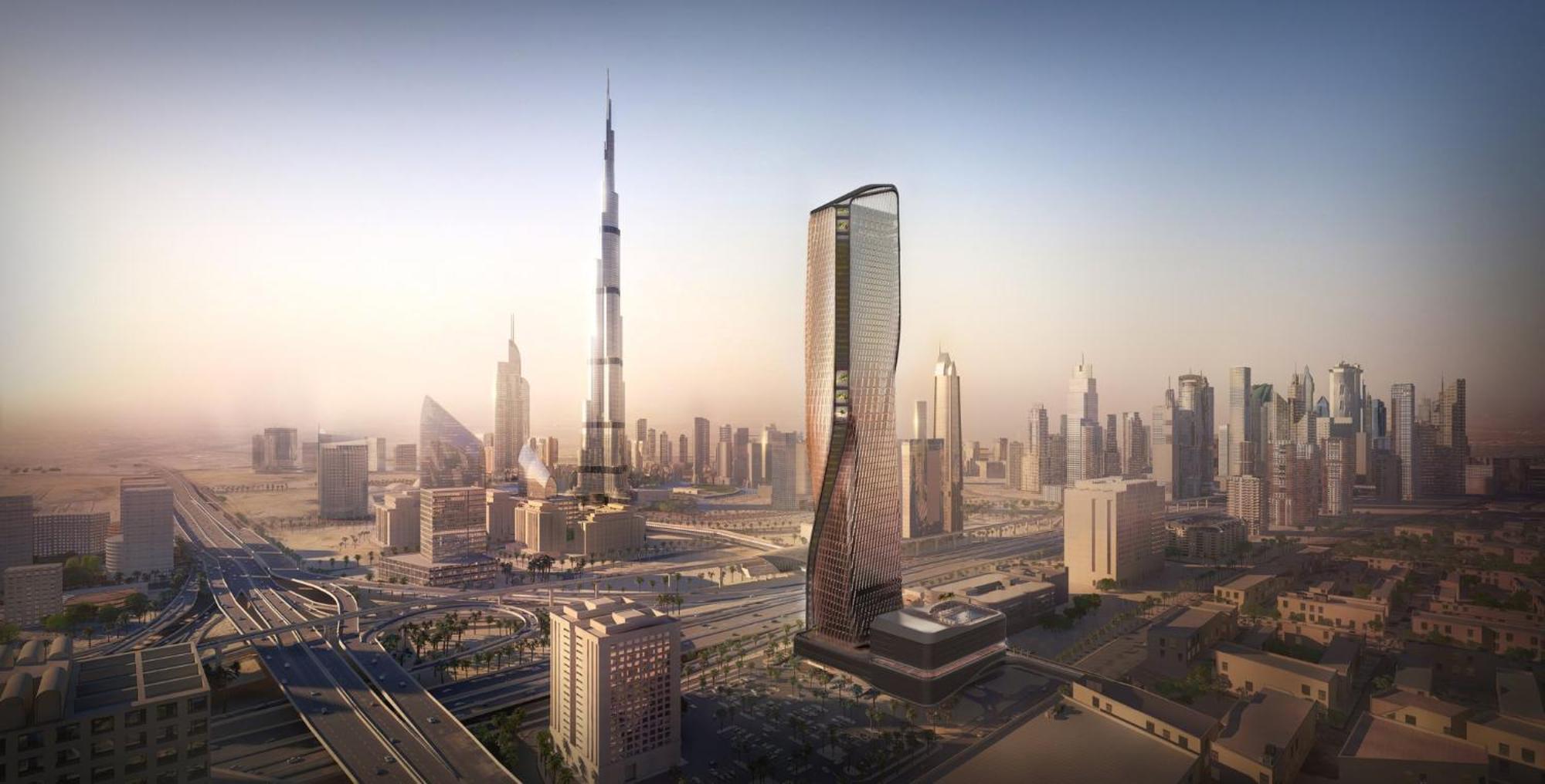 فندق Mandarin Oriental Downtown, دبي المظهر الخارجي الصورة